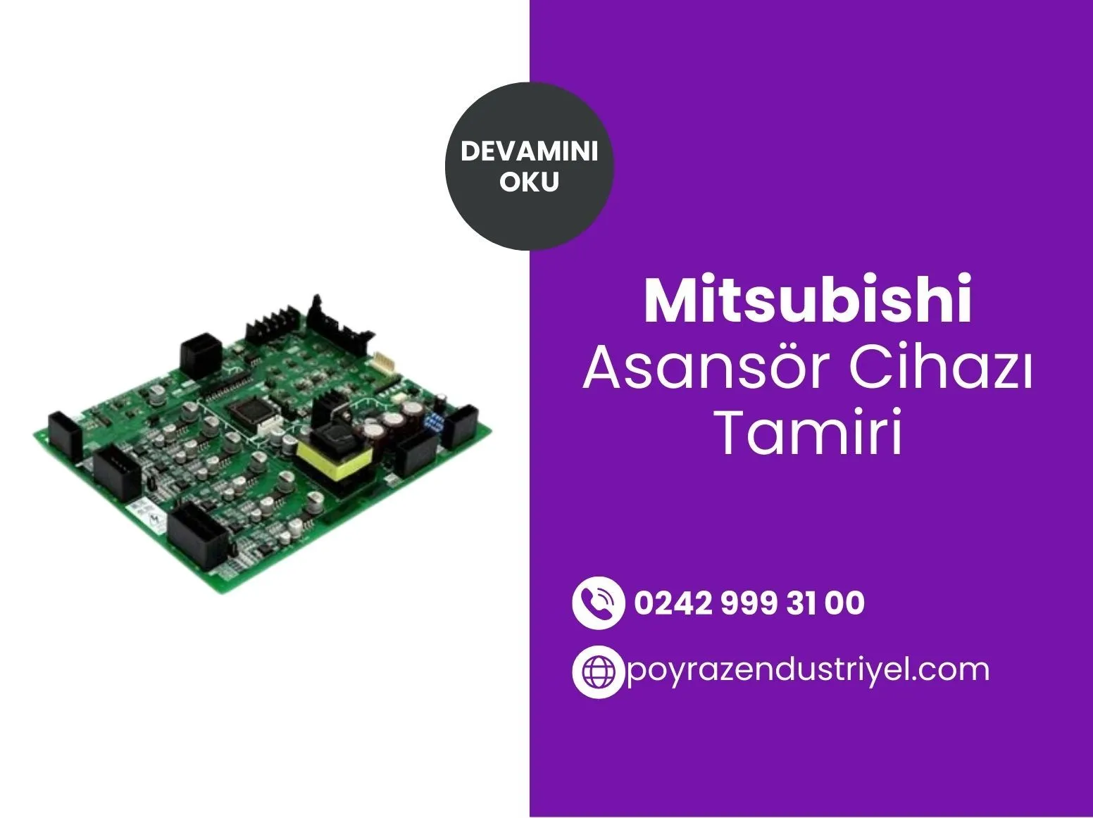 Mitsubishi Asansör Cihazı Tamiri